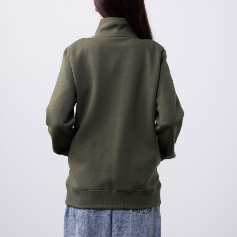 CLOTHES TRUCK  裏起毛スタンドジップジャケット レディース商品画像-7