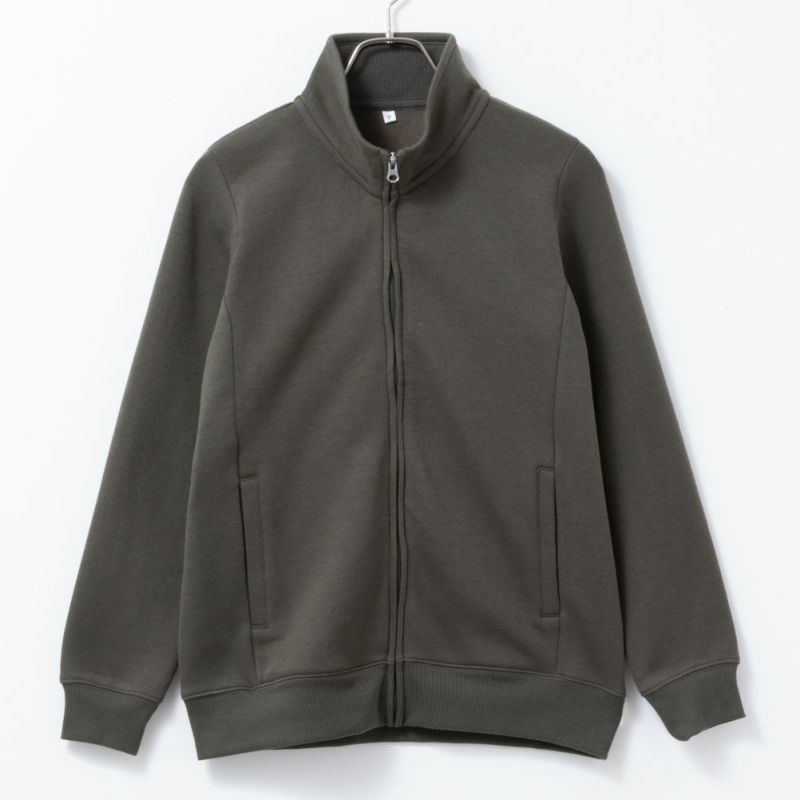 CLOTHES TRUCK  裏起毛スタンドジップジャケット レディース商品画像-11