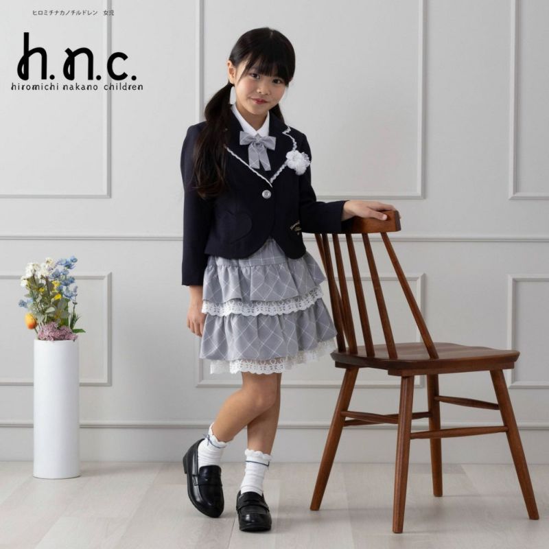 hiromichi nakano children 女児入学3点スーツ キッズ