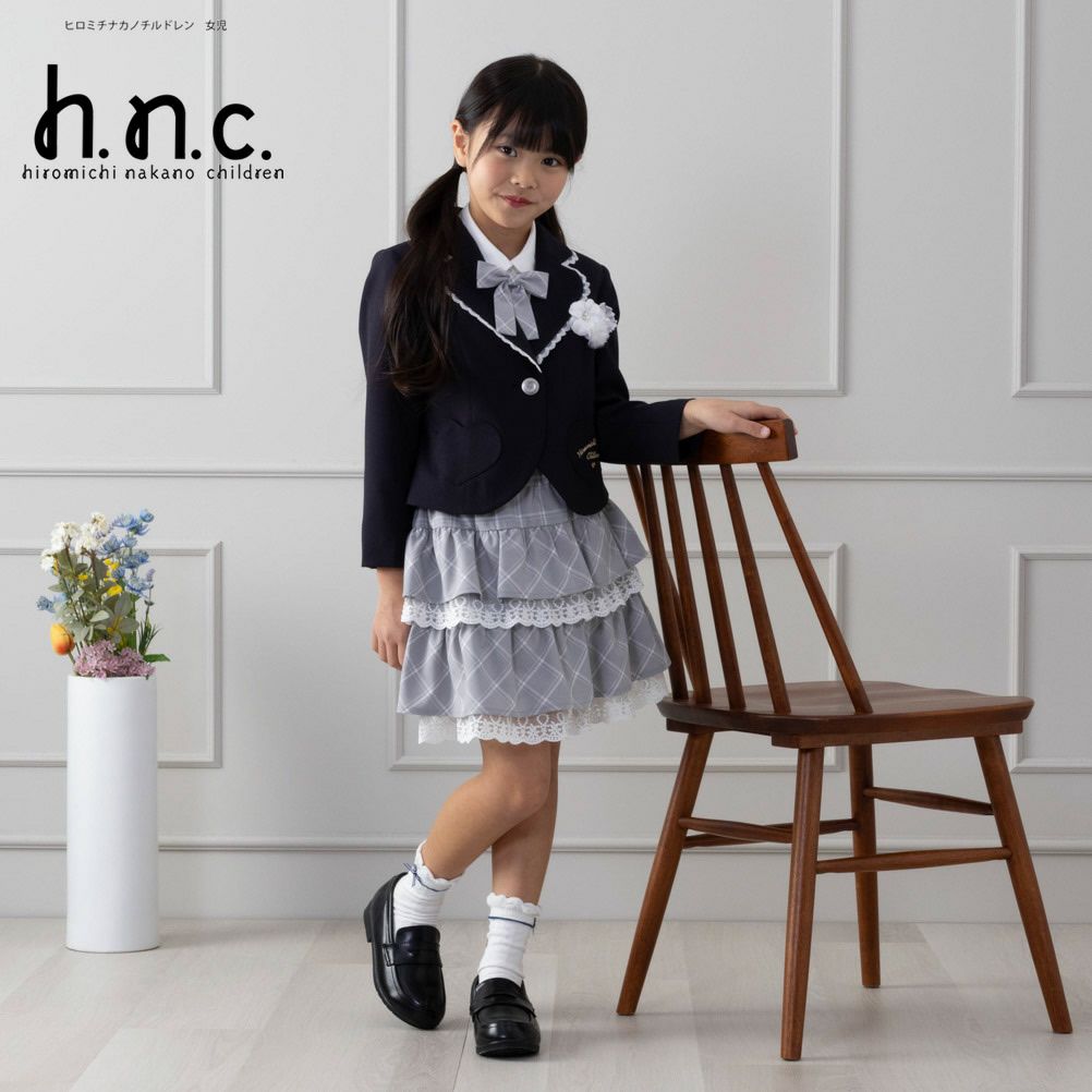 hiromichi nakano children  女児入学3点スーツ キッズ商品サムネイル-1