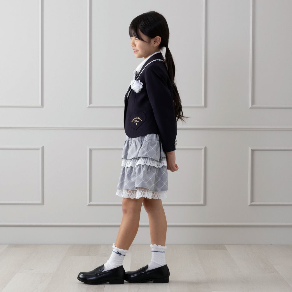 hiromichi nakano children  女児入学3点スーツ キッズ商品サムネイル-4