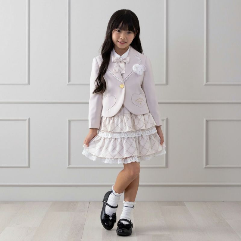[期間限定価格]hiromichi nakano children  女児入学3点スーツ キッズ商品画像-6