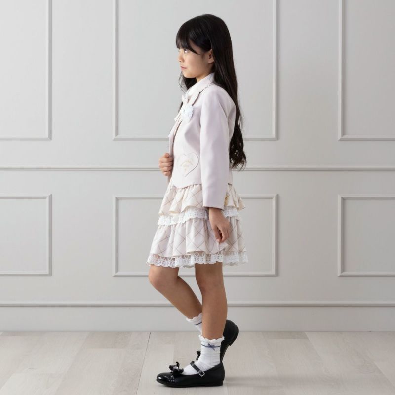 hiromichi nakano children  女児入学3点スーツ キッズ商品画像-7