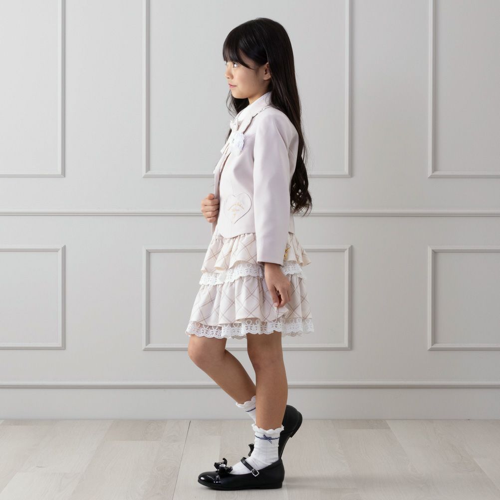 hiromichi nakano children  女児入学3点スーツ キッズ商品サムネイル-7