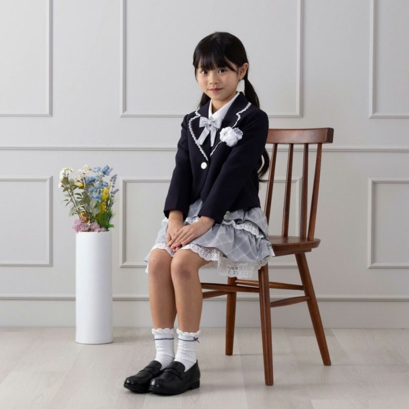 hiromichi nakano children  女児入学3点スーツ キッズ商品画像-17
