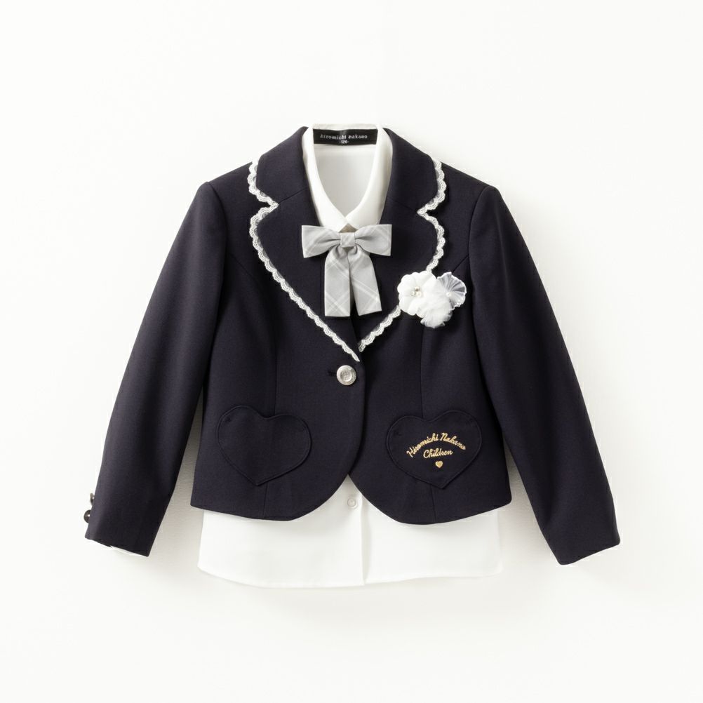 hiromichi nakano children  女児入学3点スーツ キッズ商品サムネイル-18