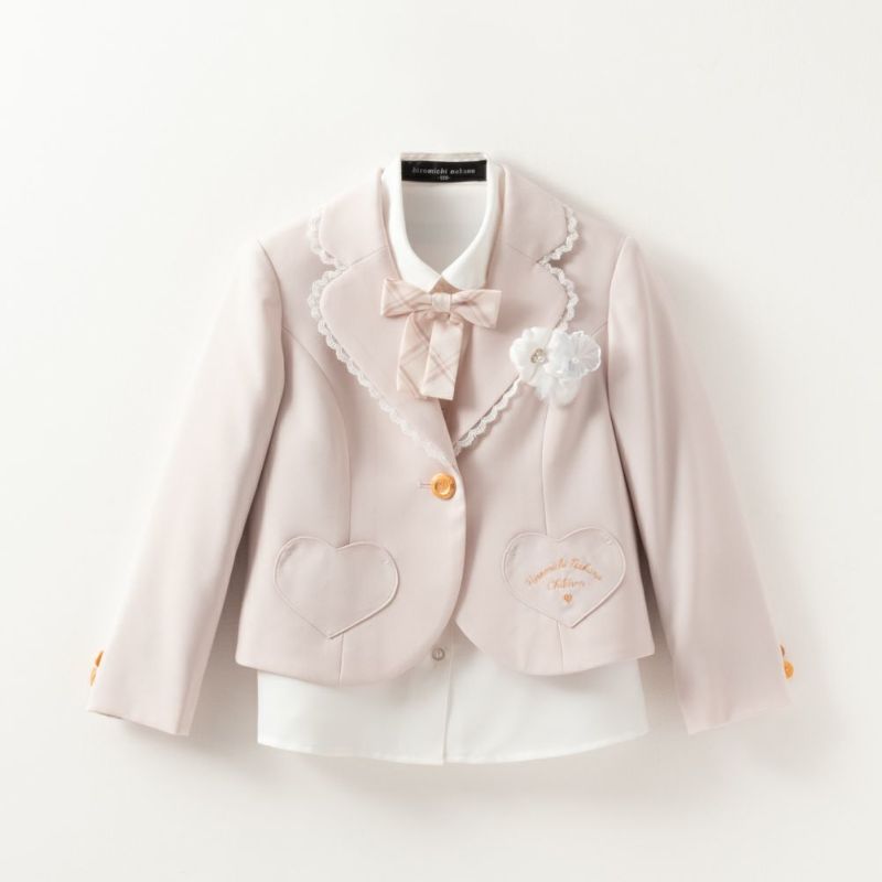 hiromichi nakano children 女児入学3点スーツ キッズ