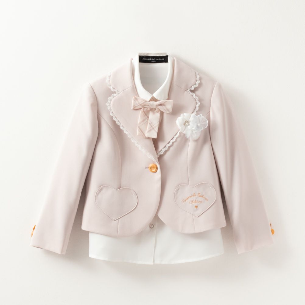 hiromichi nakano children 女児入学3点スーツ キッズ