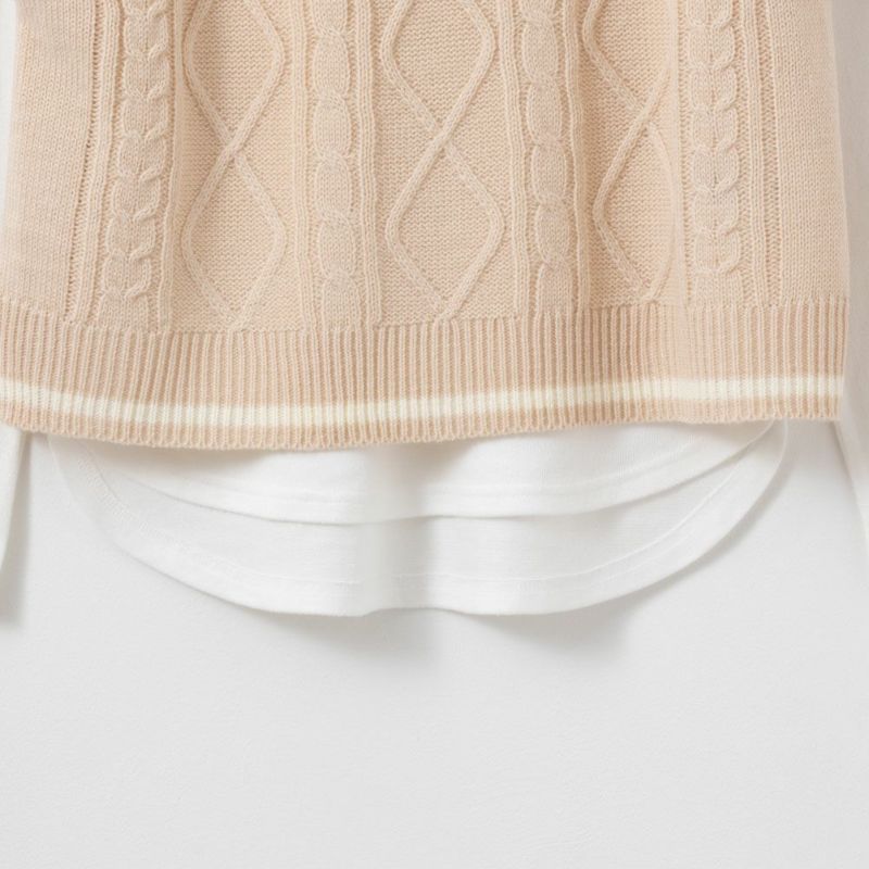 NAVY ニットベストアンサンブル キッズ商品画像-14