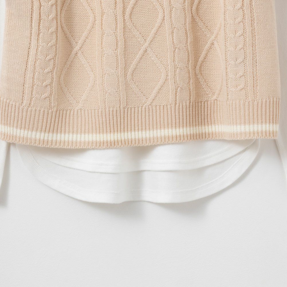 NAVY ニットベストアンサンブル キッズ