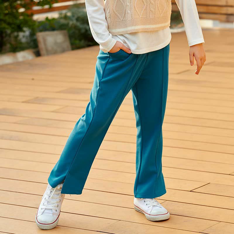 NAVY  フレアパンツ キッズ商品サムネイル-1