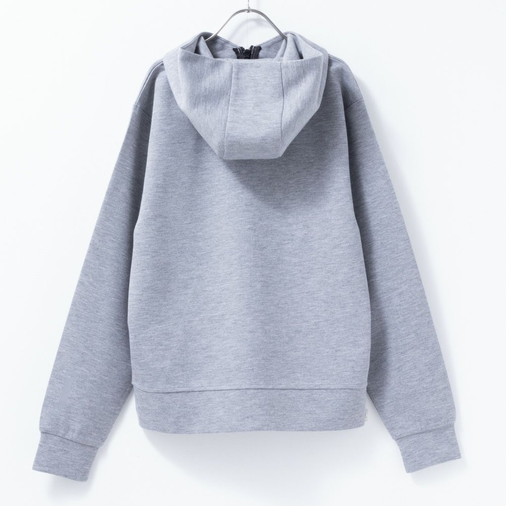 [期間限定価格]NAVY  ポンチ素材 ストレッチジップパーカー キッズ商品画像-9