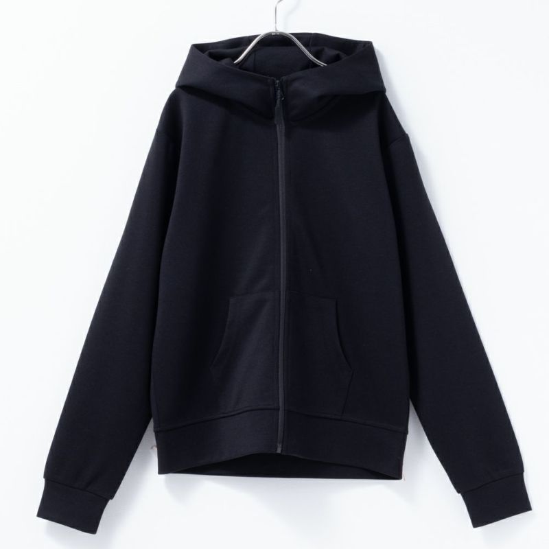 [期間限定価格]NAVY  ポンチ素材 ストレッチジップパーカー キッズ商品画像-11