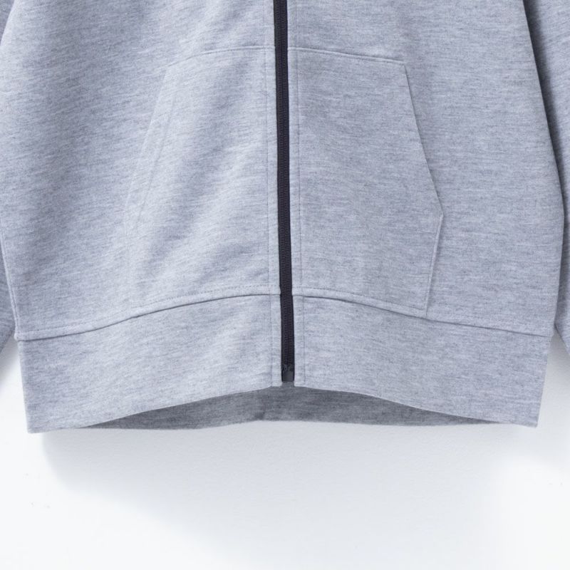 [期間限定価格]NAVY  ポンチ素材 ストレッチジップパーカー キッズ商品画像-14