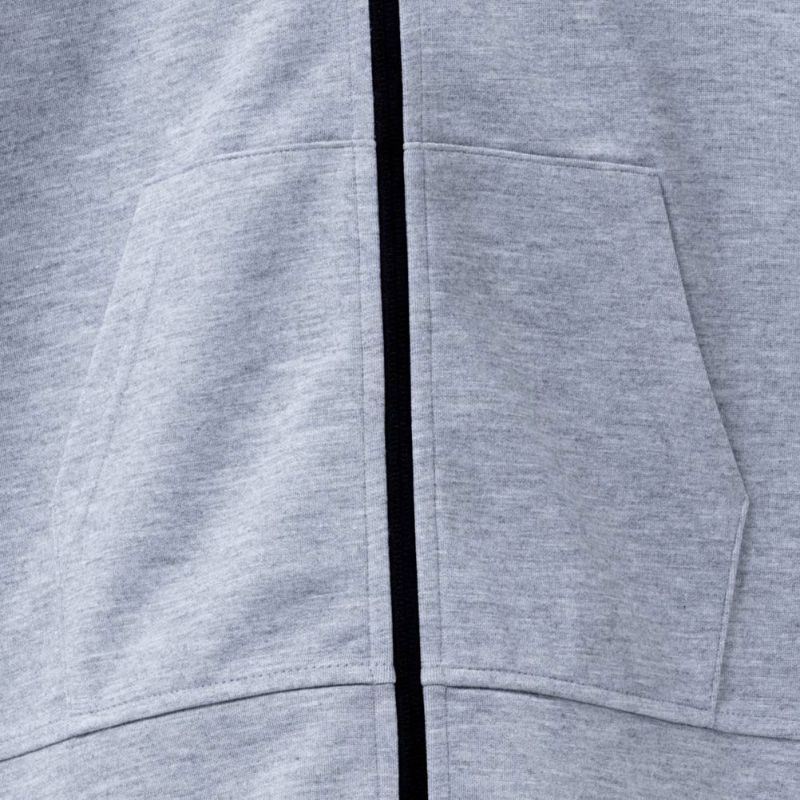 [期間限定価格]NAVY  ポンチ素材 ストレッチジップパーカー キッズ商品画像-16