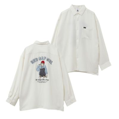 RED CAP GIRL  バルーンスリーブ長袖シャツ メンズ