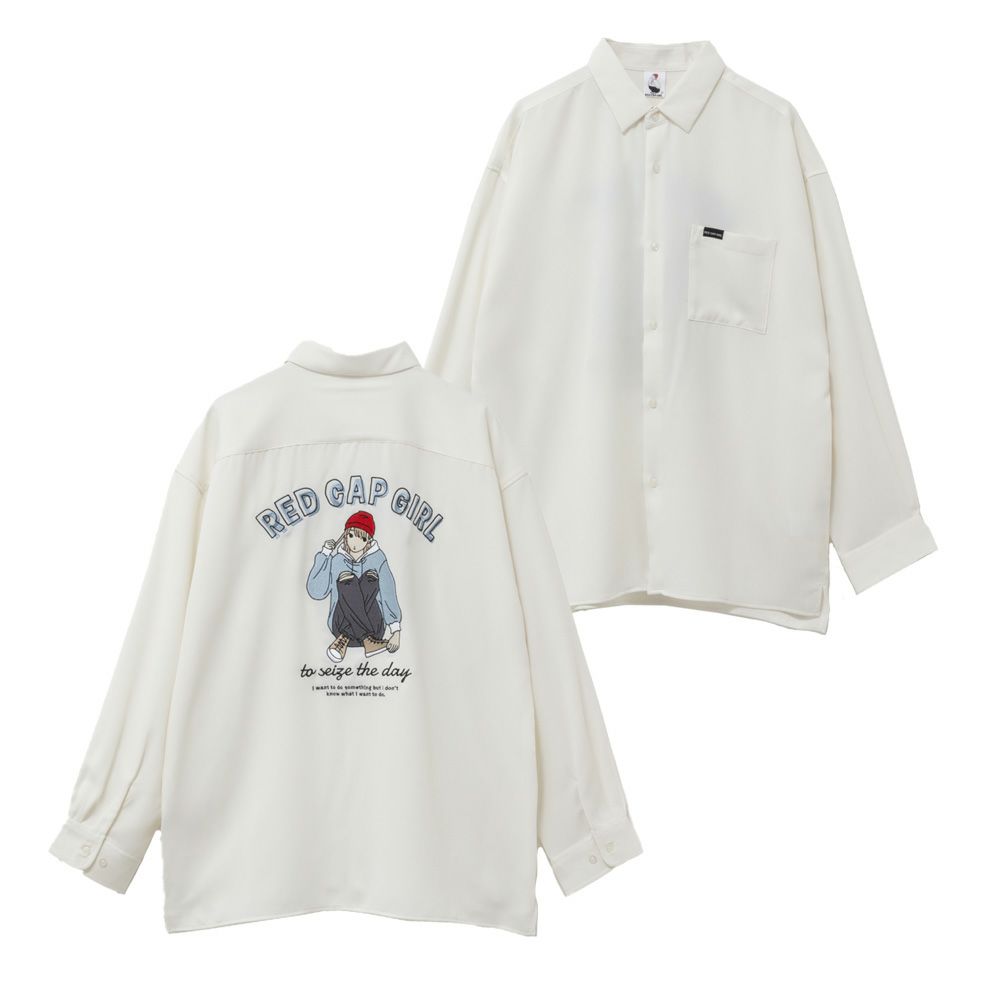 RED CAP GIRL バルーンスリーブ長袖シャツ メンズ
