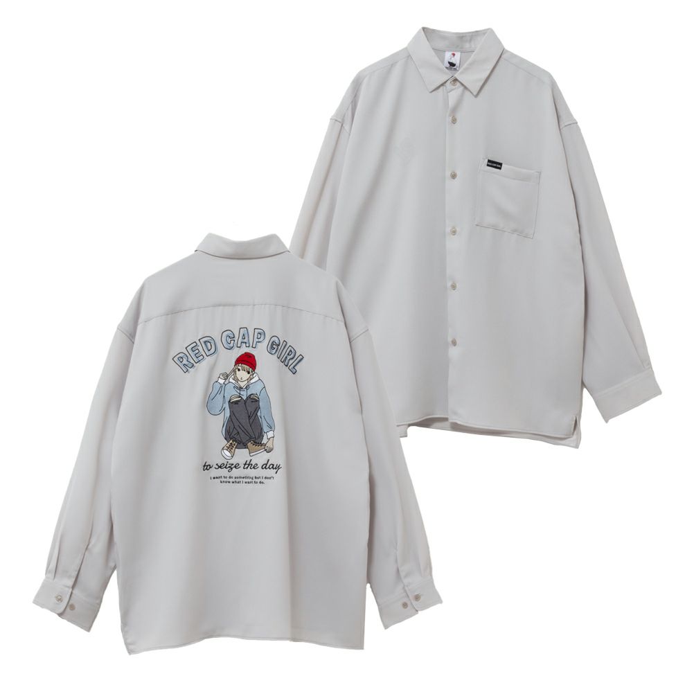 RED CAP GIRL バルーンスリーブ長袖シャツ メンズ