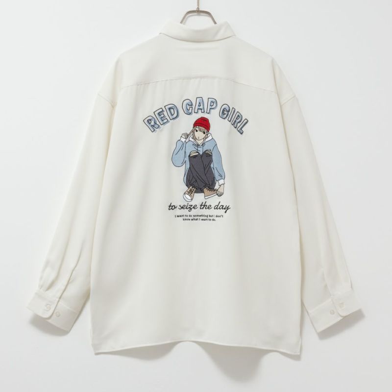 RED CAP GIRL バルーンスリーブ長袖シャツ メンズ RED CAP GIRL バルーンスリーブ長袖シャツ メンズ
