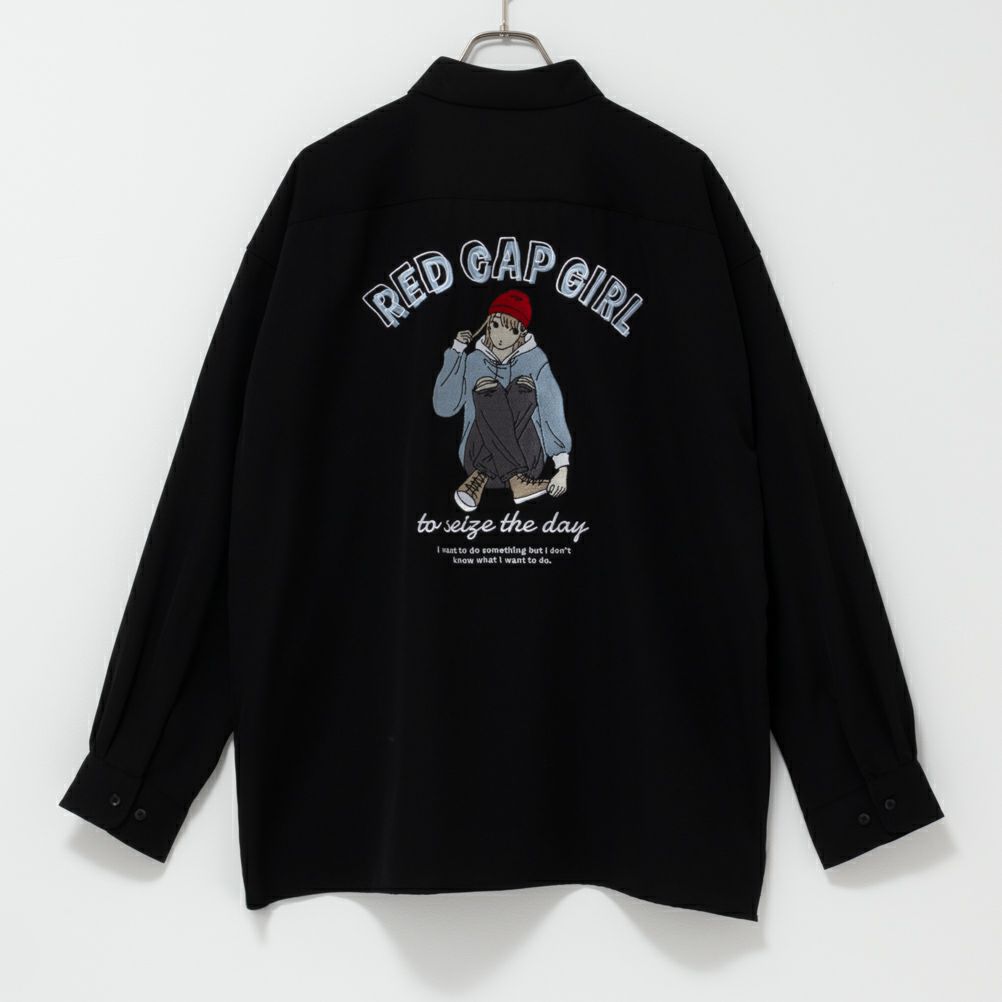 RED CAP GIRL バルーンスリーブ長袖シャツ メンズ