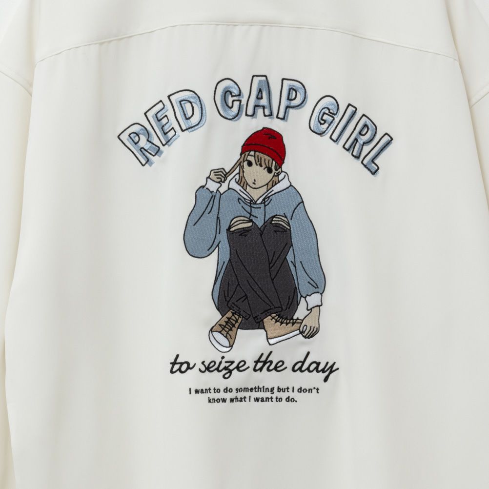 RED CAP GIRL バルーンスリーブ長袖シャツ メンズ