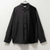 URBAN COLLECTION ポリツイル切替長袖シャツ メンズ