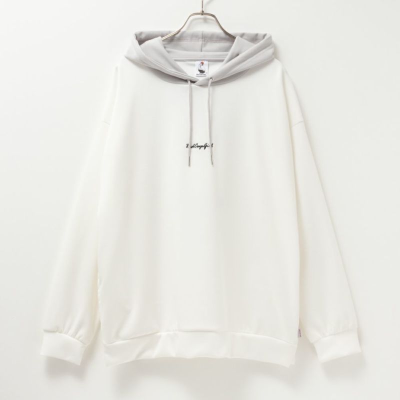 RED CAP GIRL ポンチ素材 配色切替フーディー メンズ商品画像-6