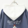 RED CAP GIRL ポンチ素材 配色切替フーディー メンズ商品サムネイル-13