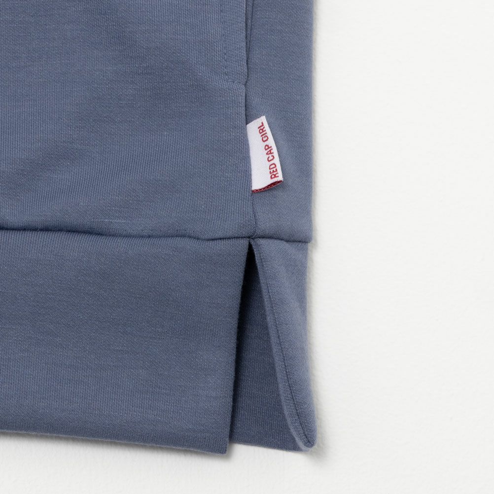 RED CAP GIRL ポンチ素材 配色切替フーディー メンズ