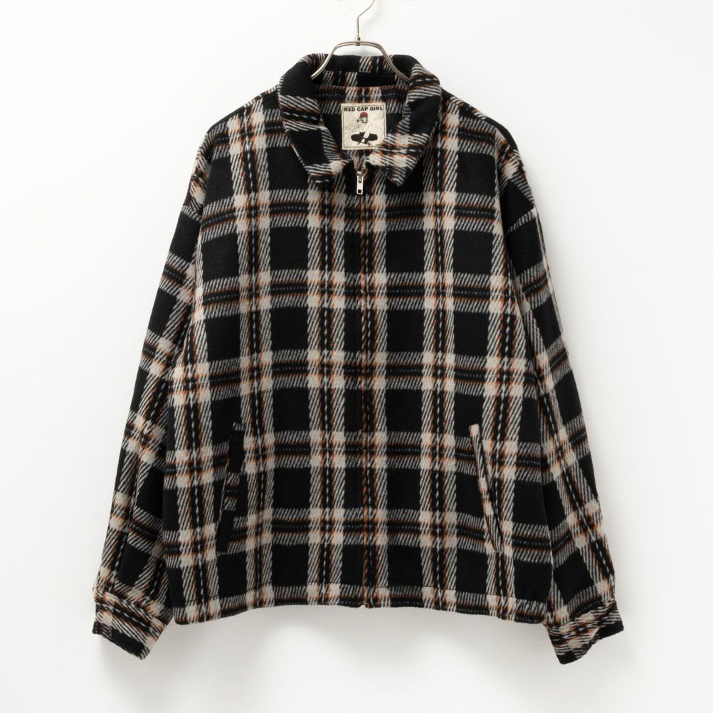 RED CAP GIRL シャギージップアップジャケット メンズ