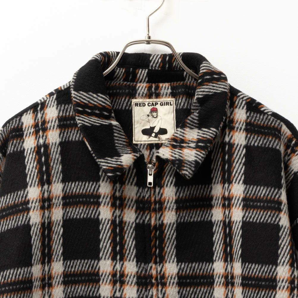 RED CAP GIRL シャギージップアップジャケット メンズ