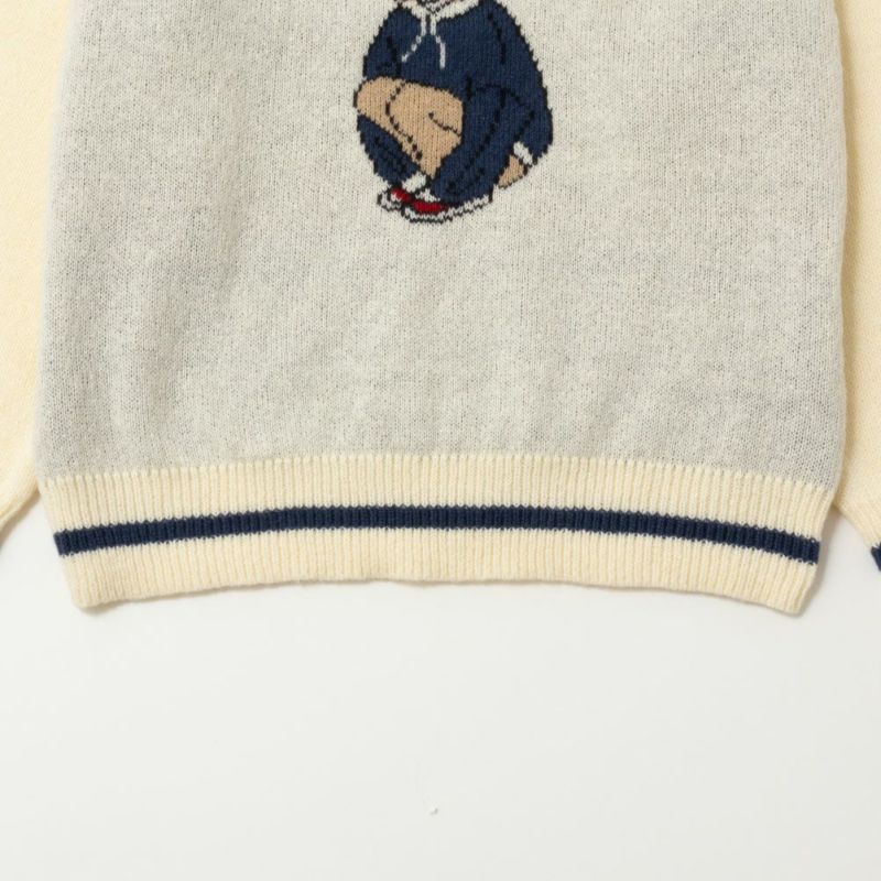 RED CAP GIRL  ダブルジャカードニット メンズ商品画像-6