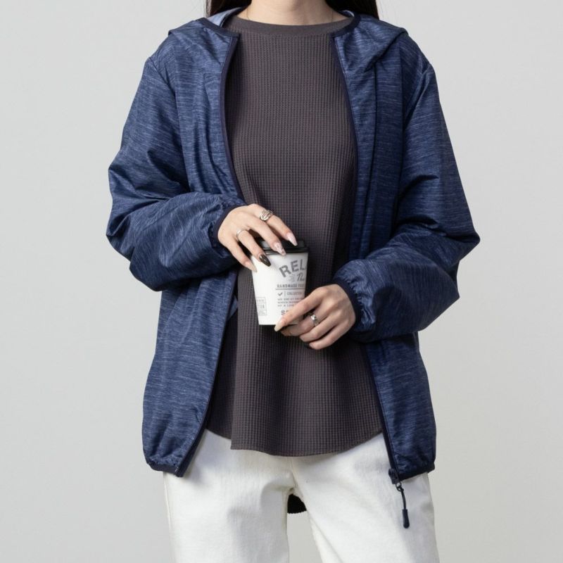 NAVY 撥水ライトフーディー レディース商品画像-3