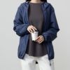 NAVY 撥水ライトフーディー レディース