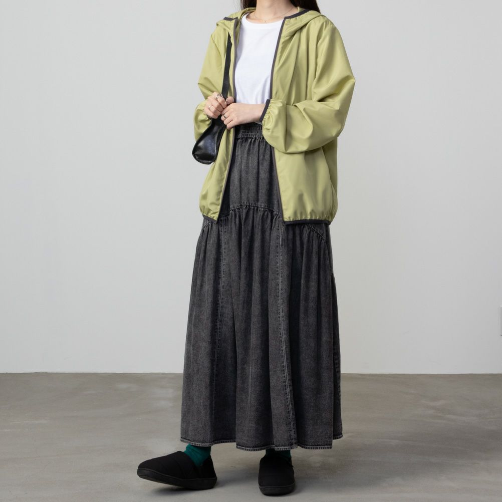 NAVY 撥水ライトフーディー レディース