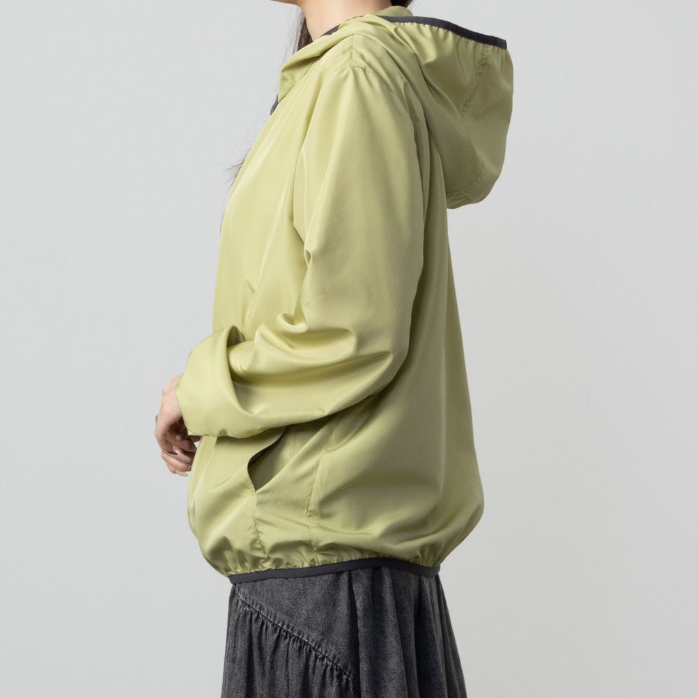 NAVY 撥水ライトフーディー レディース