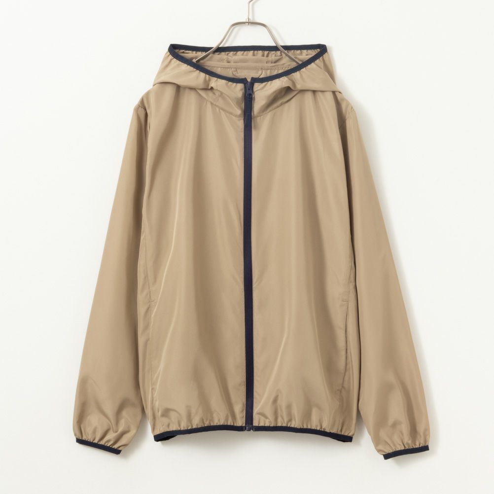 NAVY 撥水ライトフーディー レディース