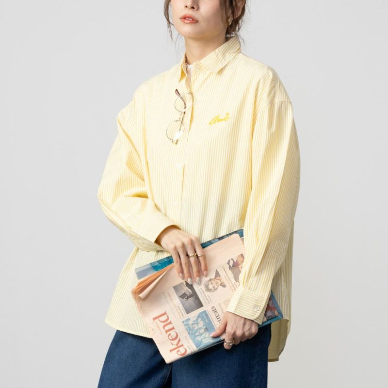 Arnie Arnold Palmer アーニーアーノルドパーマー ブロードストライプシャツ レディース商品画像-2