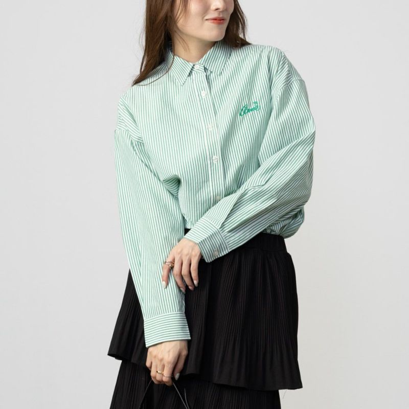 Arnie Arnold Palmer アーニーアーノルドパーマー ブロードストライプシャツ レディース商品画像-3