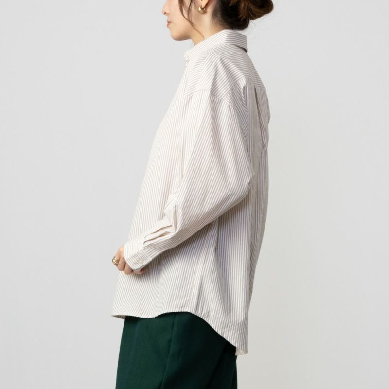 Arnie Arnold Palmer アーニーアーノルドパーマー ブロードストライプシャツ レディース商品画像-6