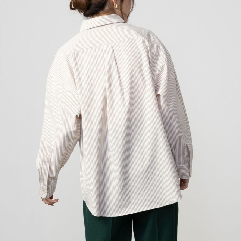 Arnie Arnold Palmer アーニーアーノルドパーマー ブロードストライプシャツ レディース商品画像-7