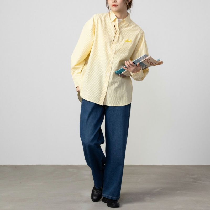 Arnie Arnold Palmer アーニーアーノルドパーマー ブロードストライプシャツ レディース商品画像-8