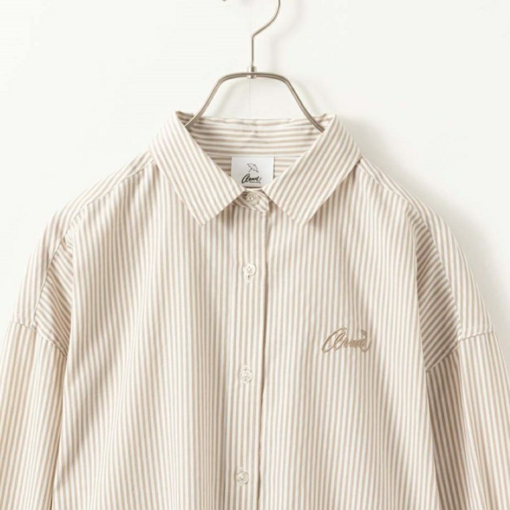 Arnie Arnold Palmer アーニーアーノルドパーマー ブロードストライプシャツ レディース商品画像-17