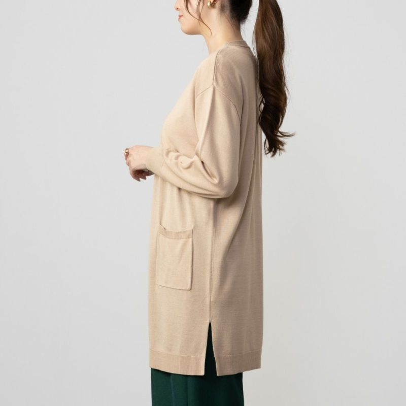 NAVY  ウォッシャブルカーディガンアンサンブル レディース商品画像-6