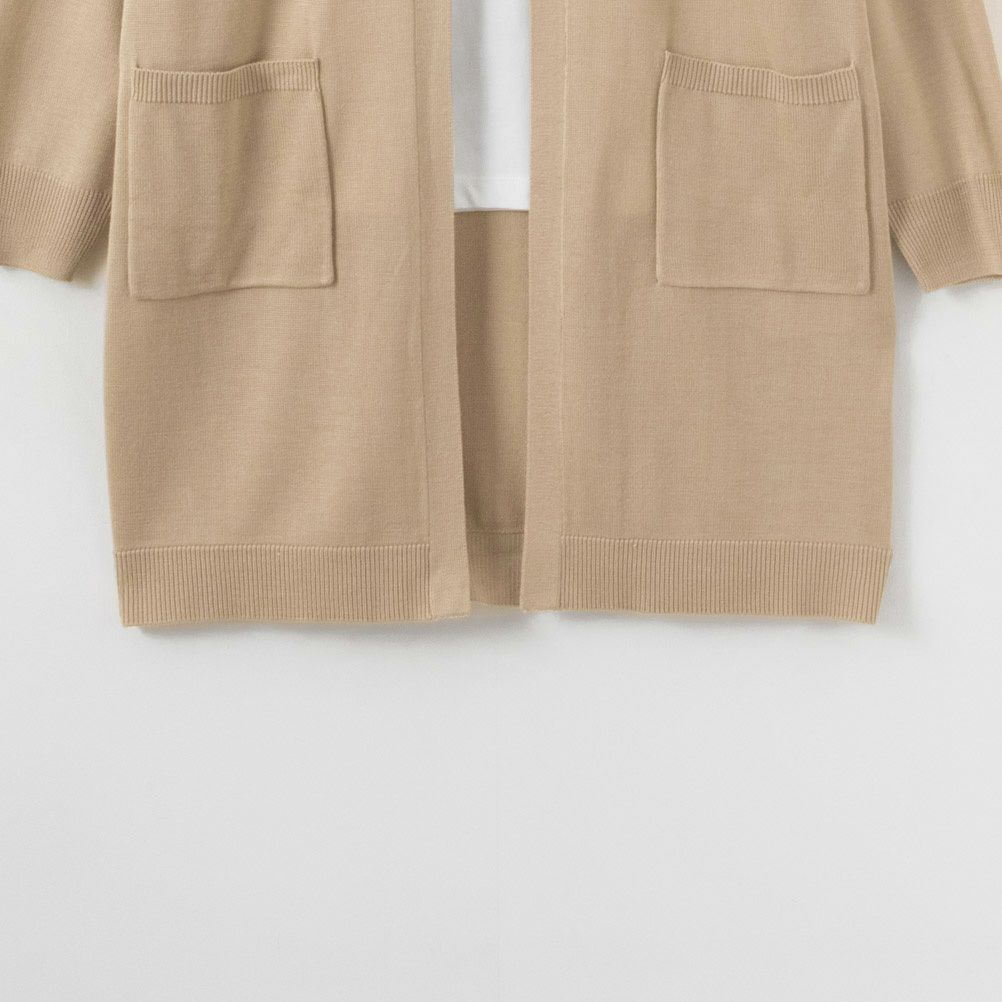 NAVY ウォッシャブルカーディガンアンサンブル レディース商品画像-19