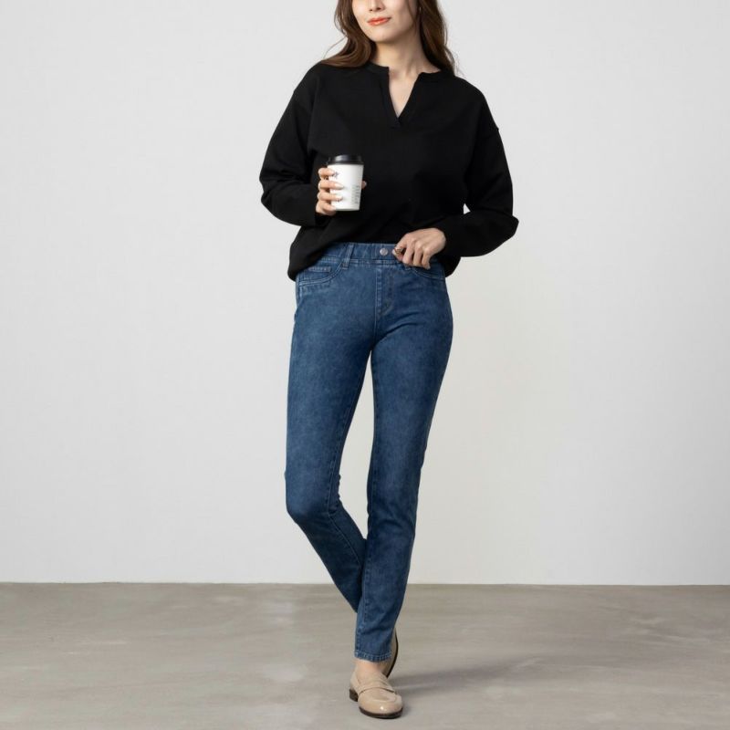 NAVY Magic Legs パーフェクトレッグス レギンスパンツ レディース商品画像-2