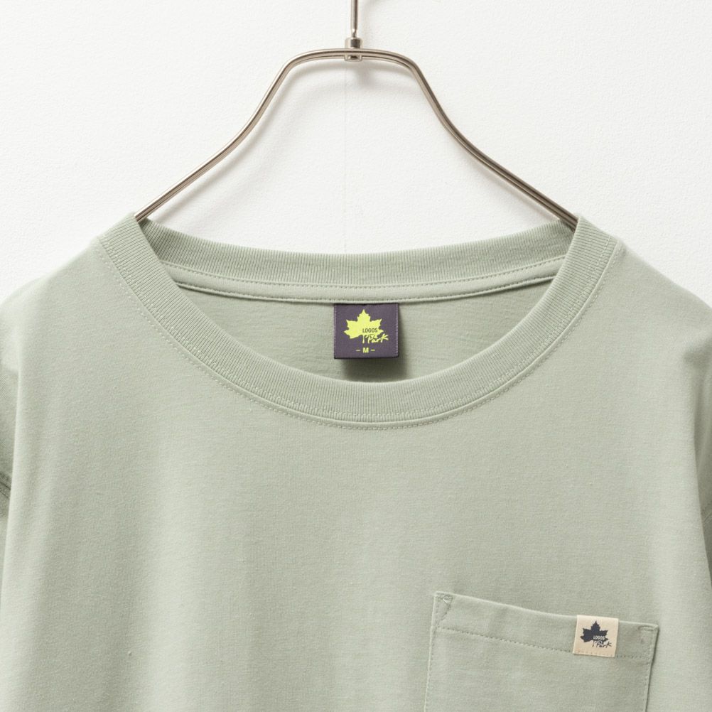 LOGOS PARK フェイクレイヤード長袖Tシャツ レディース ネコポス 対応商品