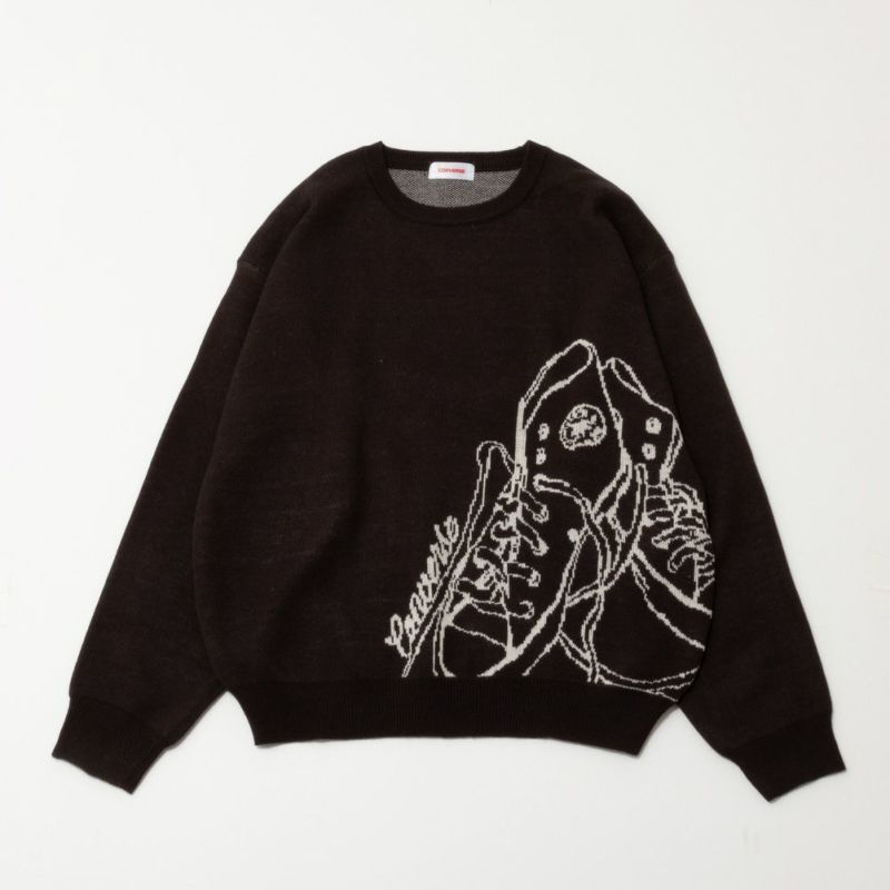 CONVERSE  ビッグシューズジャガードニット レディース商品画像-13