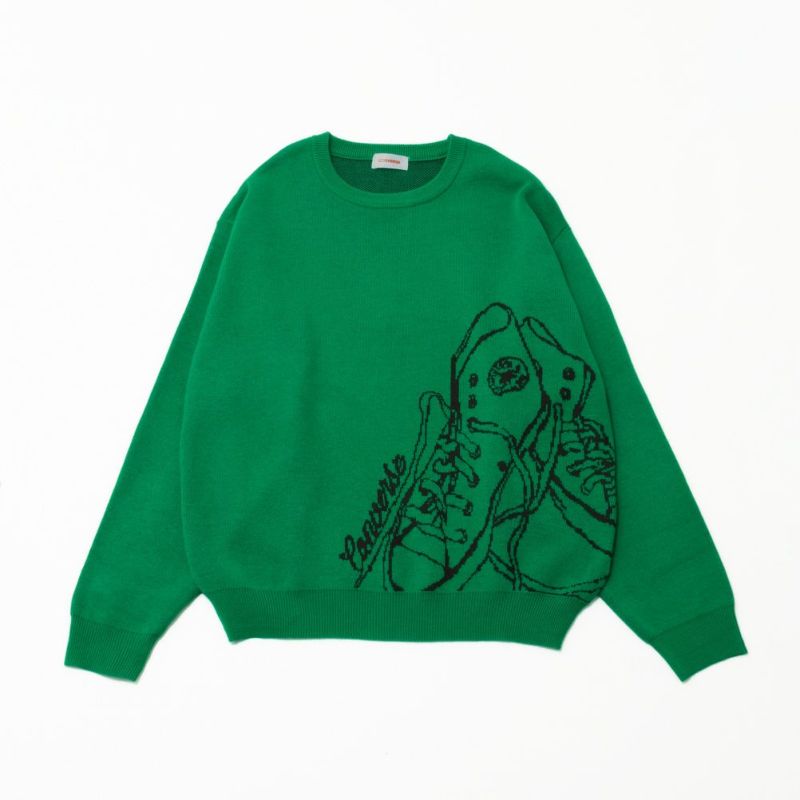 CONVERSE  ビッグシューズジャガードニット レディース商品画像-14