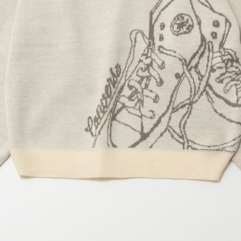 CONVERSE  ビッグシューズジャガードニット レディース商品画像-18
